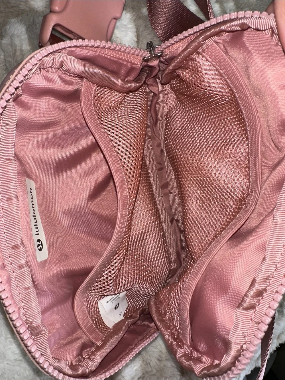 lululemon athletica Pink Crossbody Belt Bag 1L